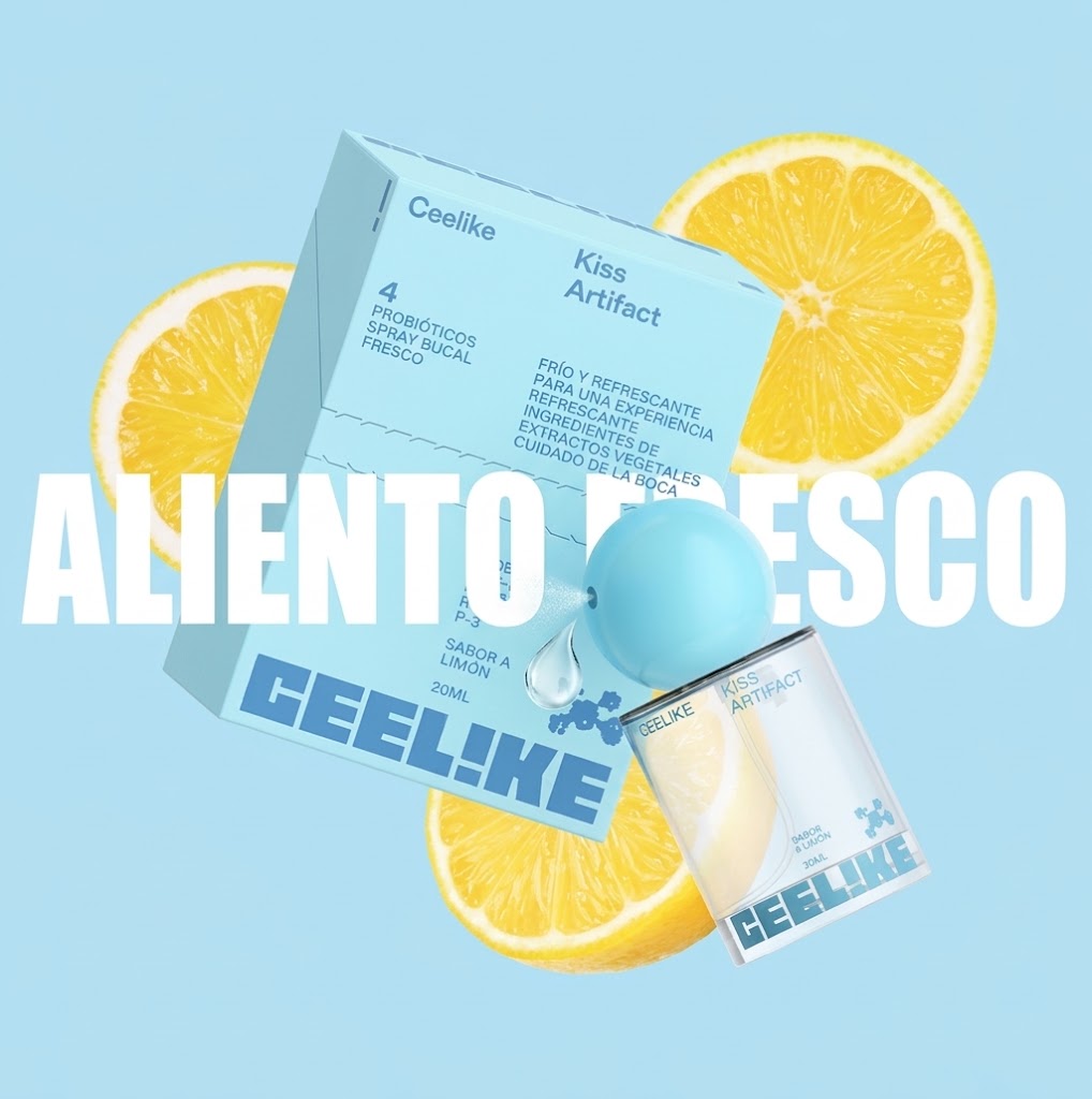 Spray Bucal con Probióticos · Aliento Fresco al Instante, Limón 20 ml