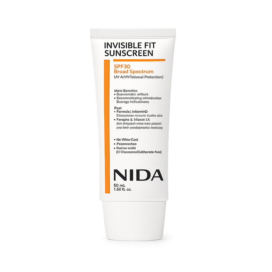 Nida Escudo Solar Invisible SP50 - 50 ml