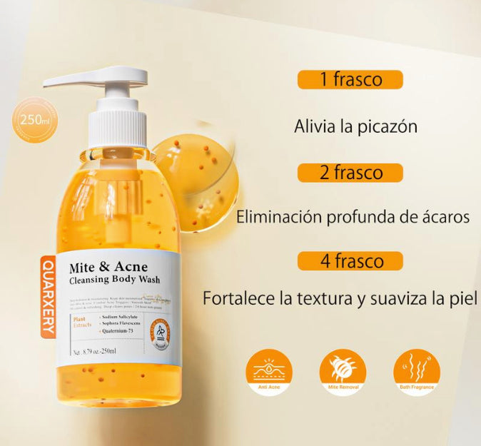 Gel de Baño Purificante VitalGlow · Piel Grasa e Imperfecciones