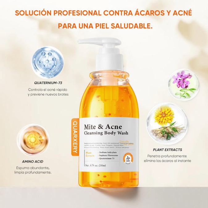Gel de Baño Purificante VitalGlow · Piel Grasa e Imperfecciones