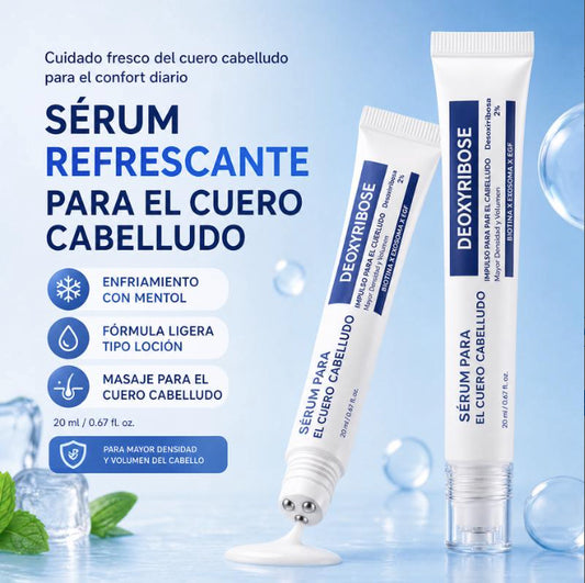 Sérum Cuero Cabelludo Deoxyribose 2 % VitalGlow · Aplicador de Masaje 20 ml