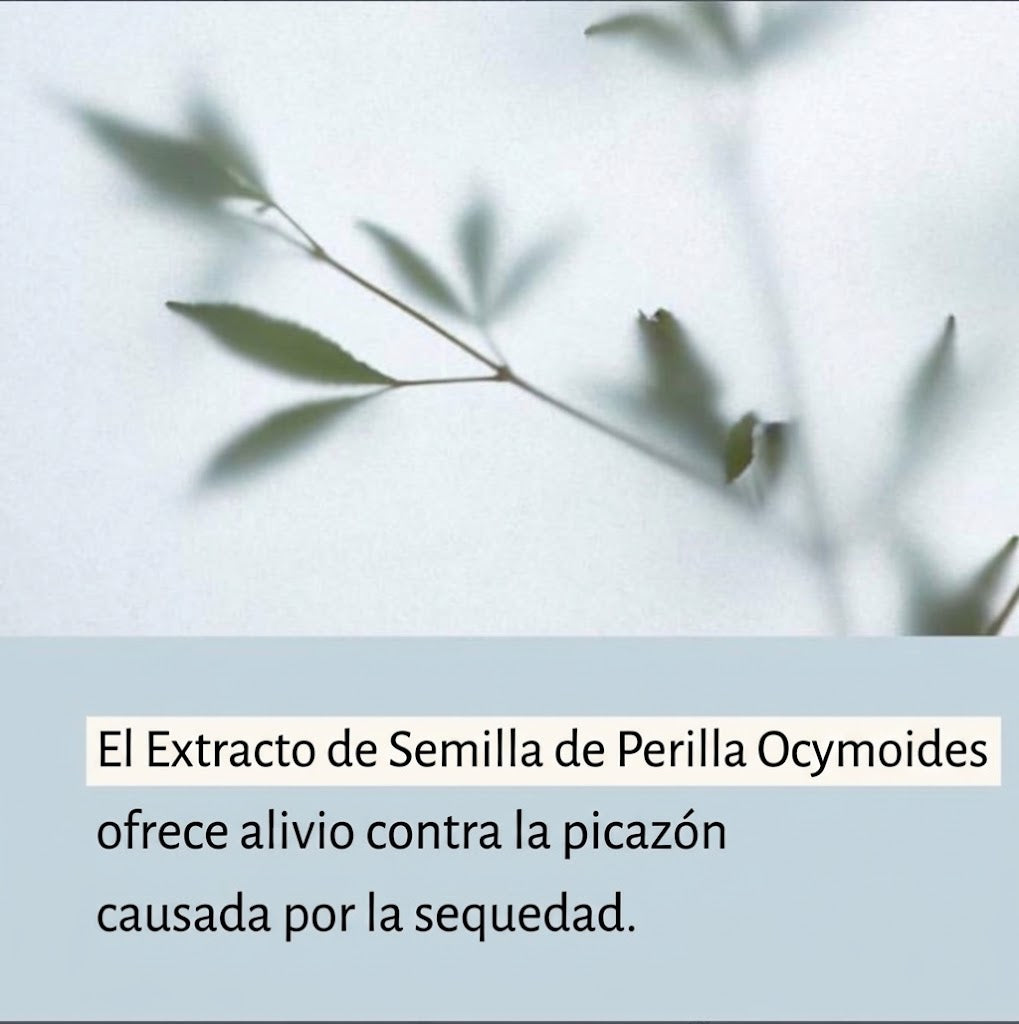 Extracto de semilla de perilla: alivio de la sensación de picor por sequedad