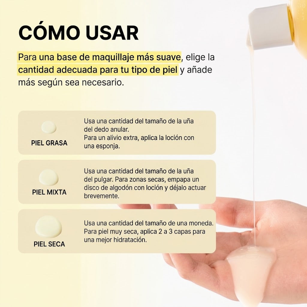 Cómo usar según tu tipo de piel