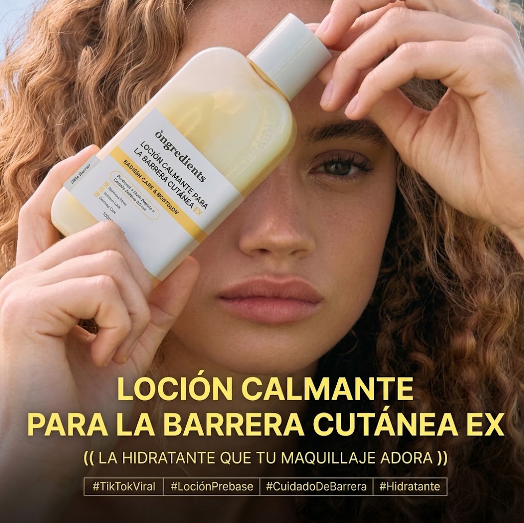 Loción prebase coreana para piel de cristal
